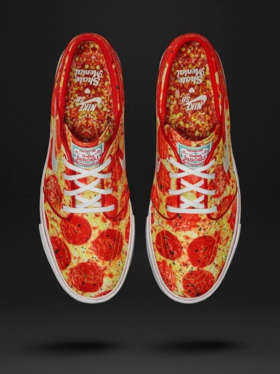 RARE NIKE SB Stefan Janoski Pizza Pepperoni Mens 8.5 US 42 EUR 7.5 UK NEW main image 6